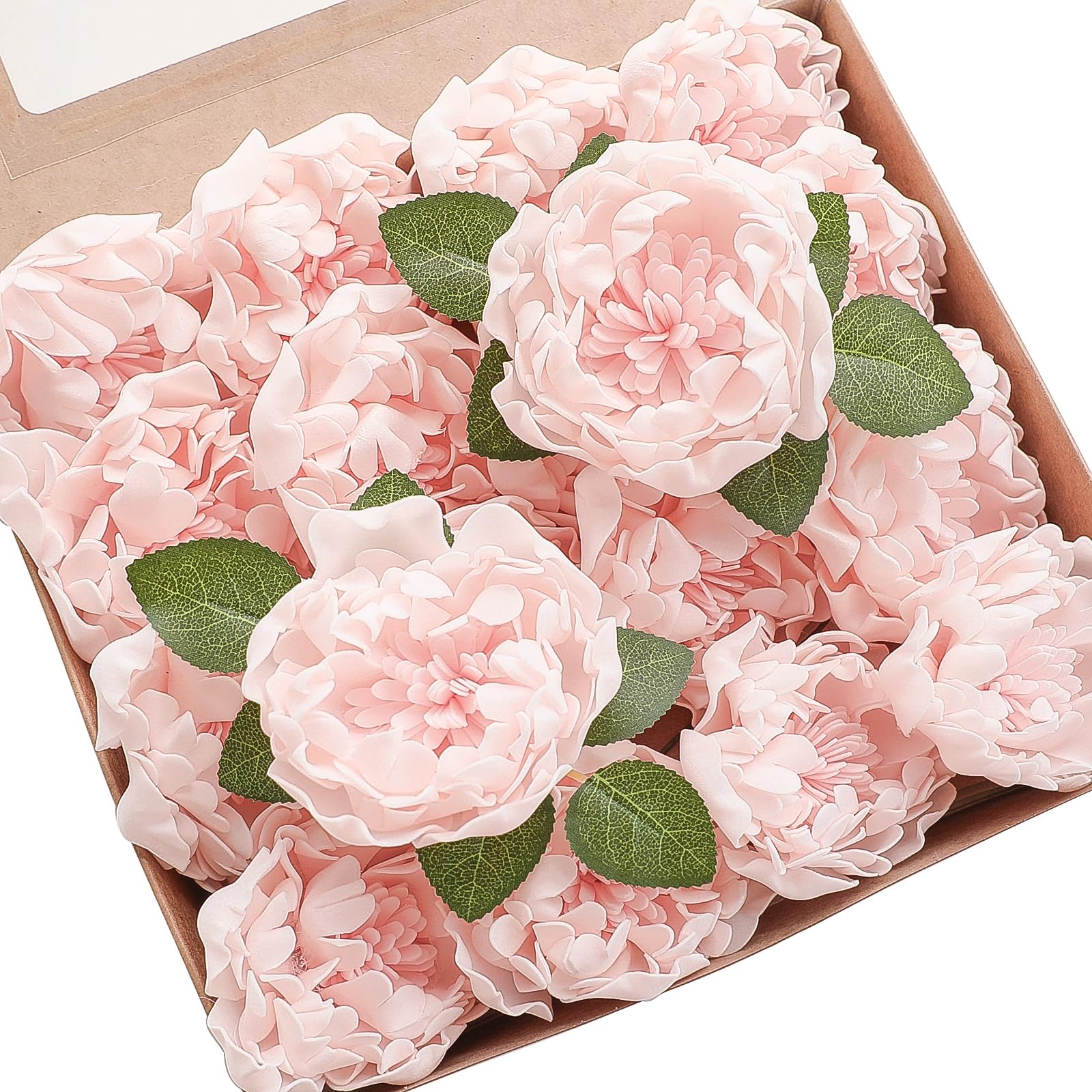 【新品未使用】 Peonia Blush プレート 4枚セット Amazon.com: Floroom Artificial Flowers 16pcs 4